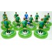 Subbuteo Andrew Table Soccer Denmark 3rd kit 1986 World Cup Team on WSB Professional bases